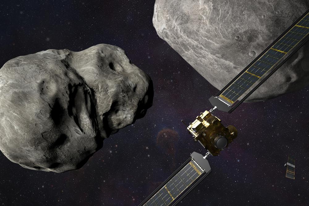 NASA spacecraft crashes into asteroid in rare defense test